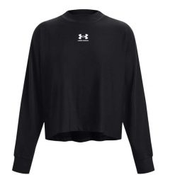 Bluza treningowa damska Under Armour 1376995001. Czarne bluzy sportowe damskie Under Armour, m, bez wzorów, bez kaptura. Za 351.00 zł.
