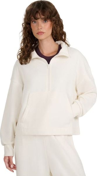 Bluza damska 4F F1889 kremowa 4FWAW25TSWSF1889 12S M. Białe bluzy damskie 4f, m, bez wzorów, bez kaptura. Za 242.01 zł.
