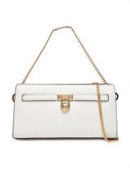 MICHAEL Michael Kors Torebka 32F5GNXC0L Biały. Białe torebki do ręki damskie MICHAEL Michael Kors, bez wzorów, ze skóry, wizytowe, bez dodatków. Za 699.99 zł.