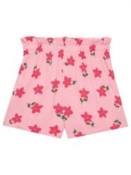 Original Marines Szorty materiałowe DFP3260CF Różowy Regular Fit. Czerwone spodenki dla dziewczynek Original Marines, bez wzorów, z materiału. Za 69.99 zł.