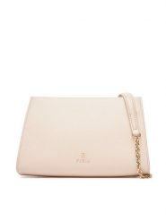 Furla Torebka Vortice WE00728 BX3542 Beżowy. Brązowe listonoszki damskie Furla, bez wzorów, z materiału, bez dodatków. Za 789.99 zł.