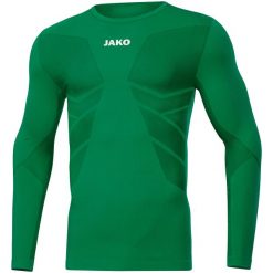 Koszulka Jako Comfort 2.0. Zielone koszulki sportowe męskie Jako, bez wzorów, bez kołnierzyka, bez ramiączek, na fitness i siłownię. Za 259.00 zł.