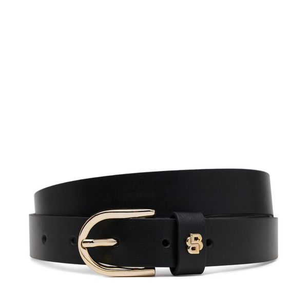 Pasek Damski BOSS. Czarne paski damskie Boss, bez wzorów. Za 299.99 zł.