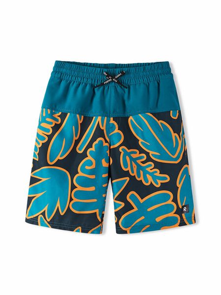 Reima Szorty kąpielowe 5200155B Granatowy Regular Fit. Niebieskie szorty dla chłopców Reima, bez wzorów, z syntetyku. Za 159.99 zł.