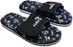 Piankowe klapki Kubota - Rzep Rozmiar 44 - Morskie. Zielone klapki męskie Kubota. Za 49.99 zł.