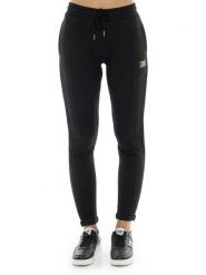 Bluza z sznurek regulacyjny na co dzień na siłownię. Czarne bluzy damskie LEONE 1947 APPAREL, xl, bez wzorów, bez kaptura, na fitness i siłownię. Za 303.12 zł.