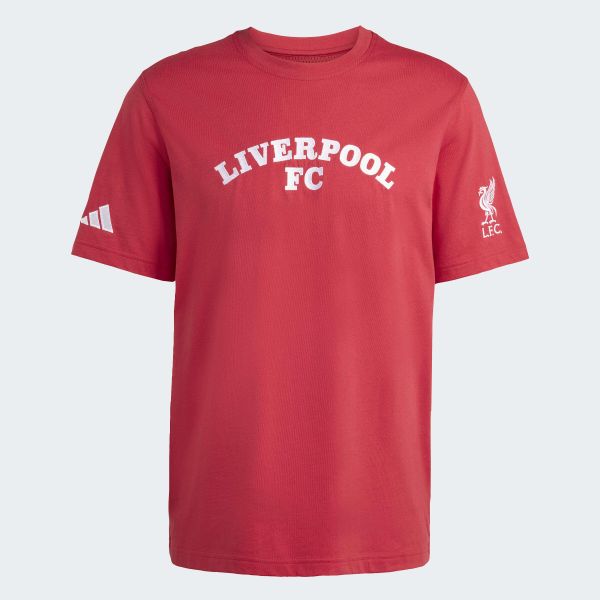 Koszulka Liverpool FC US Pack. Czerwone koszulki sportowe męskie Adidas, xs, bez wzorów, z bawełny, bez kołnierzyka, bez ramiączek, do piłki nożnej. Za 179.00 zł.