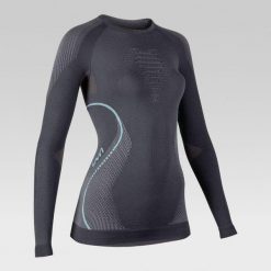 Koszulka termoaktywna damska Lady Evolutyon Uw Shirt Lg Sl. Szare koszulki sportowe damskie UYN, m, bez wzorów, z nylonu, bez kołnierzyka, bez ramiączek, narciarskie. Za 349.00 zł.