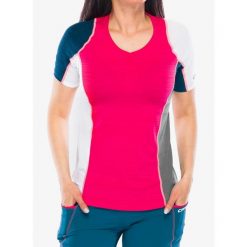 Koszulka termoaktywna damska Crazy Shirt Ionic. Czerwone koszulki sportowe damskie CRAZY, bez wzorów, bez kołnierzyka, bez ramiączek. Za 298.99 zł.