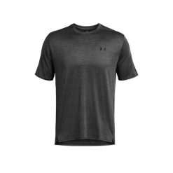 Koszulka Under Armour Tech Vent. Czarne koszulki sportowe męskie Under Armour, l, bez wzorów, z dzianiny, bez kołnierzyka, bez ramiączek, na fitness i siłownię. Za 171.05 zł.
