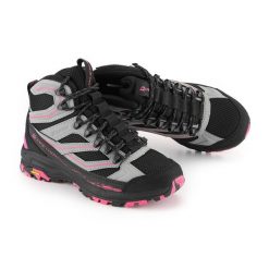 Buty trekkingowe wysokie damskie Alpine Pro Wadune Vibram. Szare obuwie sportowe damskie Alpine Pro, trekkingowe. W wyprzedaży za 499.00 zł.