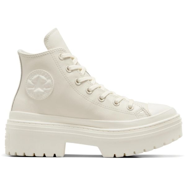 Adidasy Converse Chuck Taylor All Star Lugged Heel Leather, Kobiety. Brązowe obuwie sportowe damskie Converse, bez wzorów, ze skóry. W wyprzedaży za 373.20 zł.