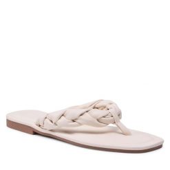 Japonki Jenny Fairy. Brązowe klapki damskie Jenny Fairy, bez wzorów, bez obcasa. Za 119.99 zł.