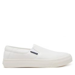 Tenisówki Jack & Jones. Białe trampki męskie Jack & Jones, bez wzorów, bez zapięcia. Za 89.99 zł.