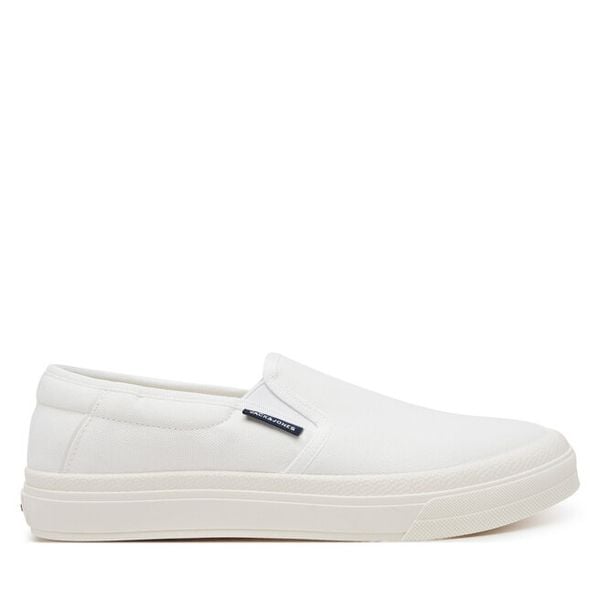 Tenisówki Jack & Jones. Białe trampki męskie Jack & Jones, bez wzorów, bez zapięcia. Za 89.99 zł.