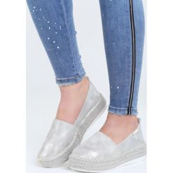 Srebrne Espadryle Free Mind. Szare espadryle damskie Born2be, z materiału. Za 69.99 zł.