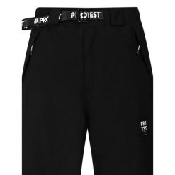 Spodnie narciarskie Protest Legend. Czarne spodnie snowboardowe męskie Protest, l, bez wzorów, z materiału, narciarskie. Za 505.00 zł.