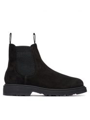 Gant Sztyblety 33653477 Czarny. Czarne botki męskie GANT, bez wzorów, ze skóry, bez zapięcia. Za 799.99 zł.
