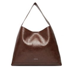 Torebka GINO ROSSI. Brązowe torebki do ręki damskie Gino Rossi, bez wzorów, bez dodatków. Za 299.99 zł.