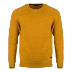 Pepe Jeans Sweter Męski Hemlock Xxl Żółty. Żółte swetry przez głowę męskie Pepe Jeans, z bawełny. Za 383.00 zł.