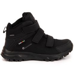 Buty trekkingowe męskie wodoodporne ocieplane czarne American Club. Czarne trekkingi męskie . Za 383.65 zł.