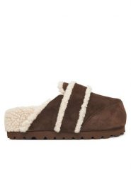 Inuikii Klapki Chunky Loafer 1011.005.0031 Brązowy. Brązowe klapki damskie Inuikii, bez wzorów, ze skóry, bez obcasa. Za 1,279.00 zł.