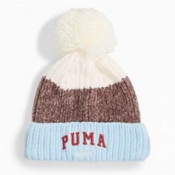 Czapka Zimowa Puma Varsity Beanie. Czapki i kapelusze damskie Puma, na zimę, bez wzorów, eleganckie. Za 79.20 zł.