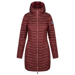 Glemo Iliana damska kurtka M – długa, wodoodporna i ocieplana. Fioletowe kurtki damskie ZEAGLE, m, bez wzorów, bez kaptura. Za 360.99 zł.