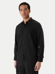 Calvin Klein Koszula LV04LE125G Czarny Regular Fit. Czarne koszule męskie Calvin Klein, m, bez wzorów, z lyocellu, bez kołnierzyka, bez ramiączek. Za 408.99 zł.