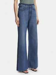 Marella Jeansy 2613181064 Niebieski Wide Leg. Niebieskie jeansy damskie Marella. Za 1,249.00 zł.