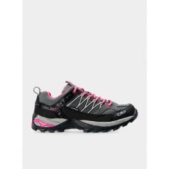 Buty turystyczne damskie CMP Rigel Low WP. Czarne obuwie sportowe damskie Campagnolo, trekkingowe. Za 354.99 zł.