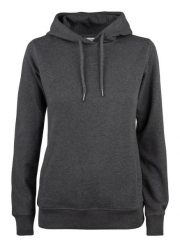 Clique Premium OC Hoody Women — bluza z kapturem z bawełny organicznej i. Szare bluzy damskie CLIQUE, s, bez wzorów, z bawełny, z kapturem. Za 262.85 zł.