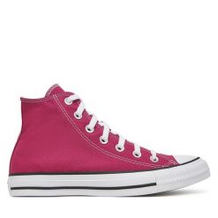 Trampki Converse. Czerwone trampki i tenisówki damskie Converse, bez wzorów, retro, bez zapięcia. Za 219.99 zł.