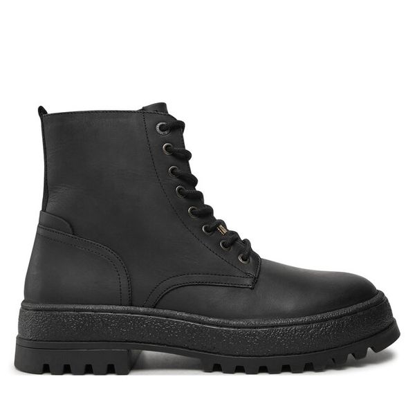 Trapery Pepe Jeans. Czarne śniegowce i trapery męskie Pepe Jeans, z jeansu, bez zapięcia. Za 368.99 zł.