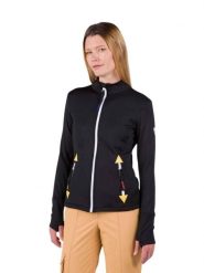 Bluza Rossignol JCC damska Climi JKT czarna. Czarne bluzy damskie Rossignol, m, bez wzorów, z elastanu, bez kaptura. Za 1,059.00 zł.