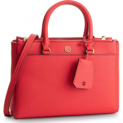 Torebka TORY BURCH - Robinson Small Double-Zip Tote 46331 Brillant Red 612. Czerwone torebki do ręki damskie Tory Burch, ze skóry. Za 1,699.00 zł.