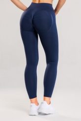 Legginsy bezszwowe damskie sportowe PUSH UP Nevada. Czerwone legginsy damskie Make Us Strong, m, bez wzorów, z dzianiny. Za 159.99 zł.