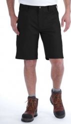 Carhartt Spodenki Carhartt Rugged Stretch Canvas Short BLACK. Brązowe szorty męskie Carhartt, m, bez wzorów. Za 239.19 zł.