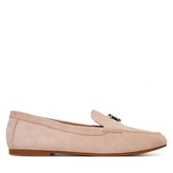 Loafersy LAUREN RALPH LAUREN. Czerwone mokasyny damskie Lauren Ralph Lauren. Za 539.99 zł.
