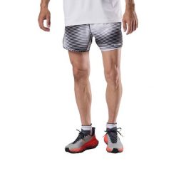 Szorty Rossignol Sapa. Czarne krótkie spodenki sportowe męskie Rossignol, bez wzorów, do biegania. Za 382.00 zł.