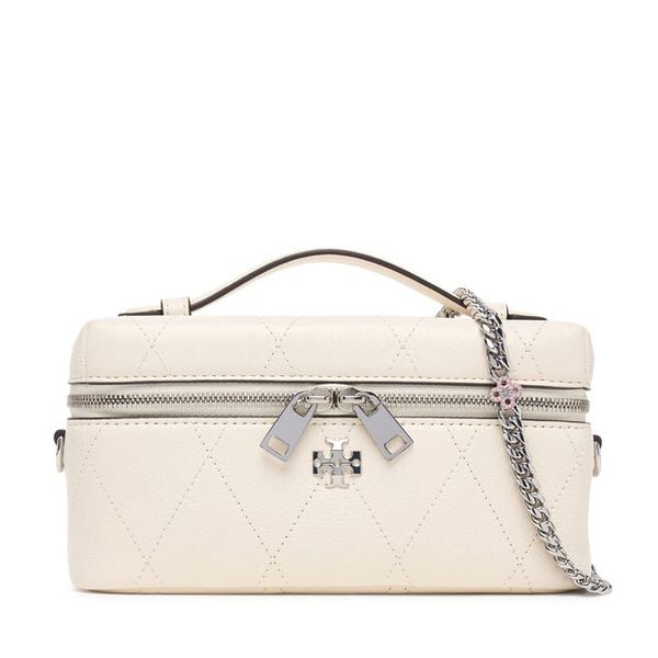 Torebka Tory Burch. Białe torebki do ręki damskie Tory Burch, bez wzorów, wizytowe, bez dodatków. Za 2,509.00 zł.
