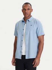 Quiksilver Koszula Mw Premium Stretch EQYWT04623 Błękitny Regular Fit. Niebieskie koszule męskie Quiksilver, m, bez wzorów, z bawełny, bez kołnierzyka, bez ramiączek. Za 239.99 zł.