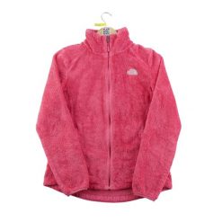 Second life - Kurtka polarowa damska Osito z kołnierzem stojącym - Stan dobry. Czerwone kurtki damskie The North Face, m, bez wzorów, z materiału, bez kaptura. Za 164.76 zł.