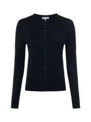 Marie Lund Kardigan damski Kobiety wiskoza czarny jednolity, L. Czarne kardigany damskie Marie Lund, l, bez wzorów, z wiskozy, eleganckie. Za 229.95 zł.