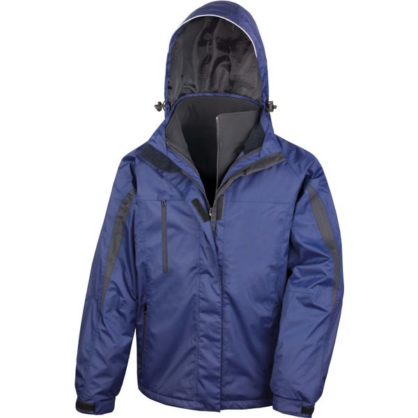 Parka Result Intérieur Softshell. Niebieskie kurtki męskie RESULT, na zimę, m, bez wzorów, z softshellu, bez kaptura. W wyprzedaży za 445.90 zł.