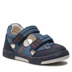Sandały Lasocki Kids. Niebieskie sandały chłopięce Lasocki Kids, bez zapięcia. Za 96.99 zł.