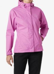 Kurtka przeciwdeszczowa damska Helly Hansen Seven J Jacket. Czerwone kurtki damskie Helly Hansen, l, bez wzorów, bez kaptura. Za 440.85 zł.