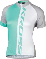 Kross Koszulka damska Flow Lady Light Blue r. S. Niebieskie t-shirty damskie Kross, s, bez wzorów, bez kołnierzyka. Za 139.90 zł.