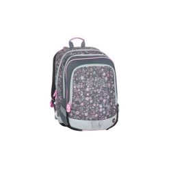 Plecak szkolny trzykomorowy szary + różowy Alfa 7 B. Torby i plecaki dziecięce Bagmaster. Za 259.00 zł.