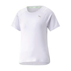 Koszulka do biegania damska PUMA Run Cloudspun. Białe t-shirty damskie Puma, xl, bez wzorów, sportowe, bez kołnierzyka. Za 99.99 zł.